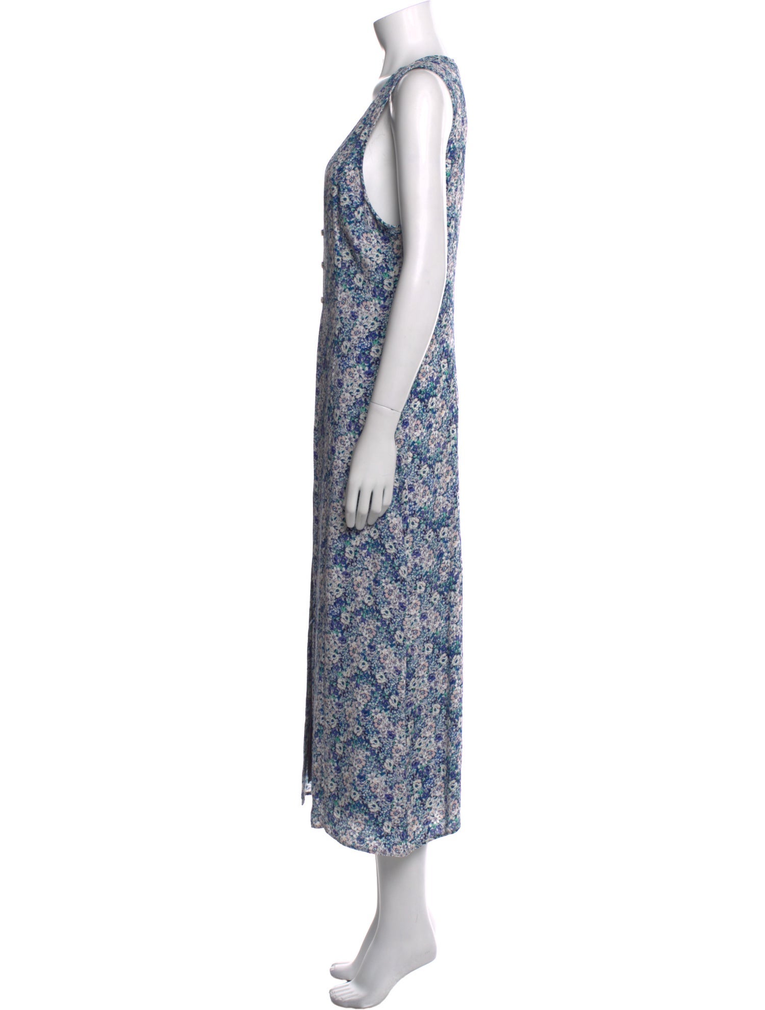 Rouje Floral Print Long Dress w/ Tags