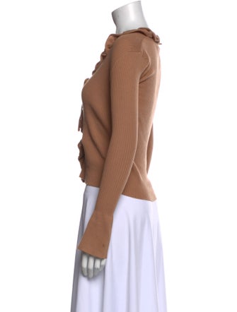 Rouje V-Neck Long Sleeve Crop Top