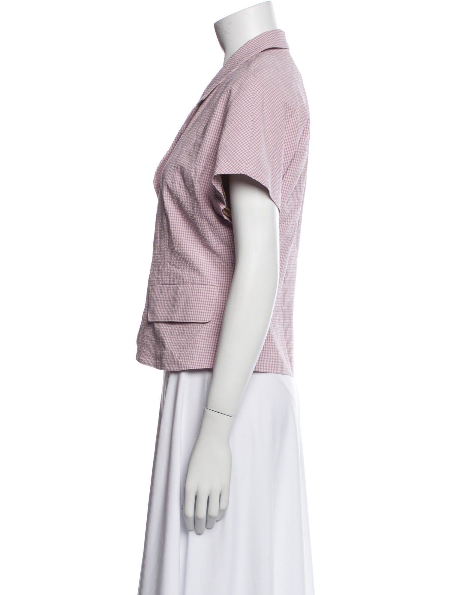 Rouje Plaid Print Vest