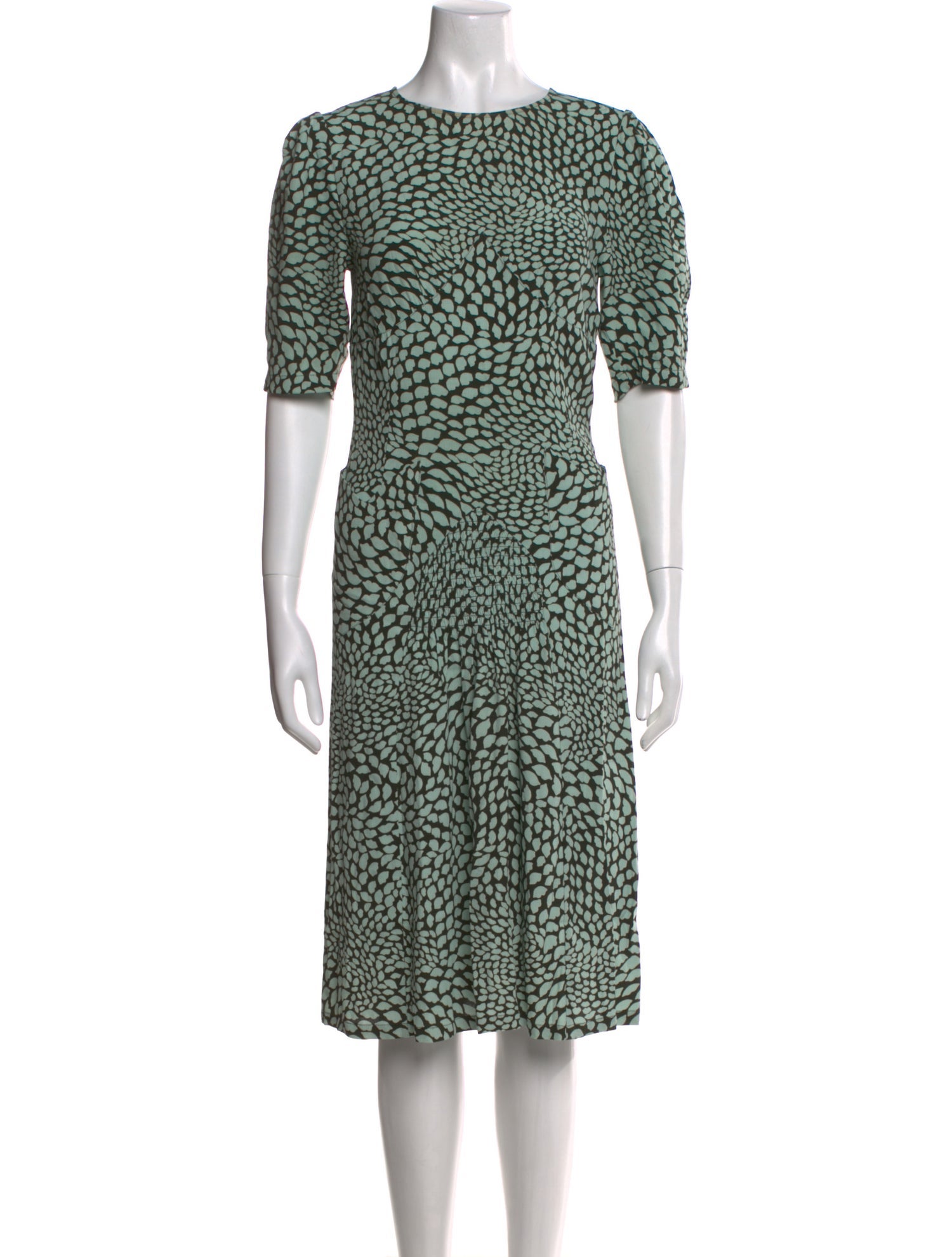 Rouje Animal Print Midi Length Dress