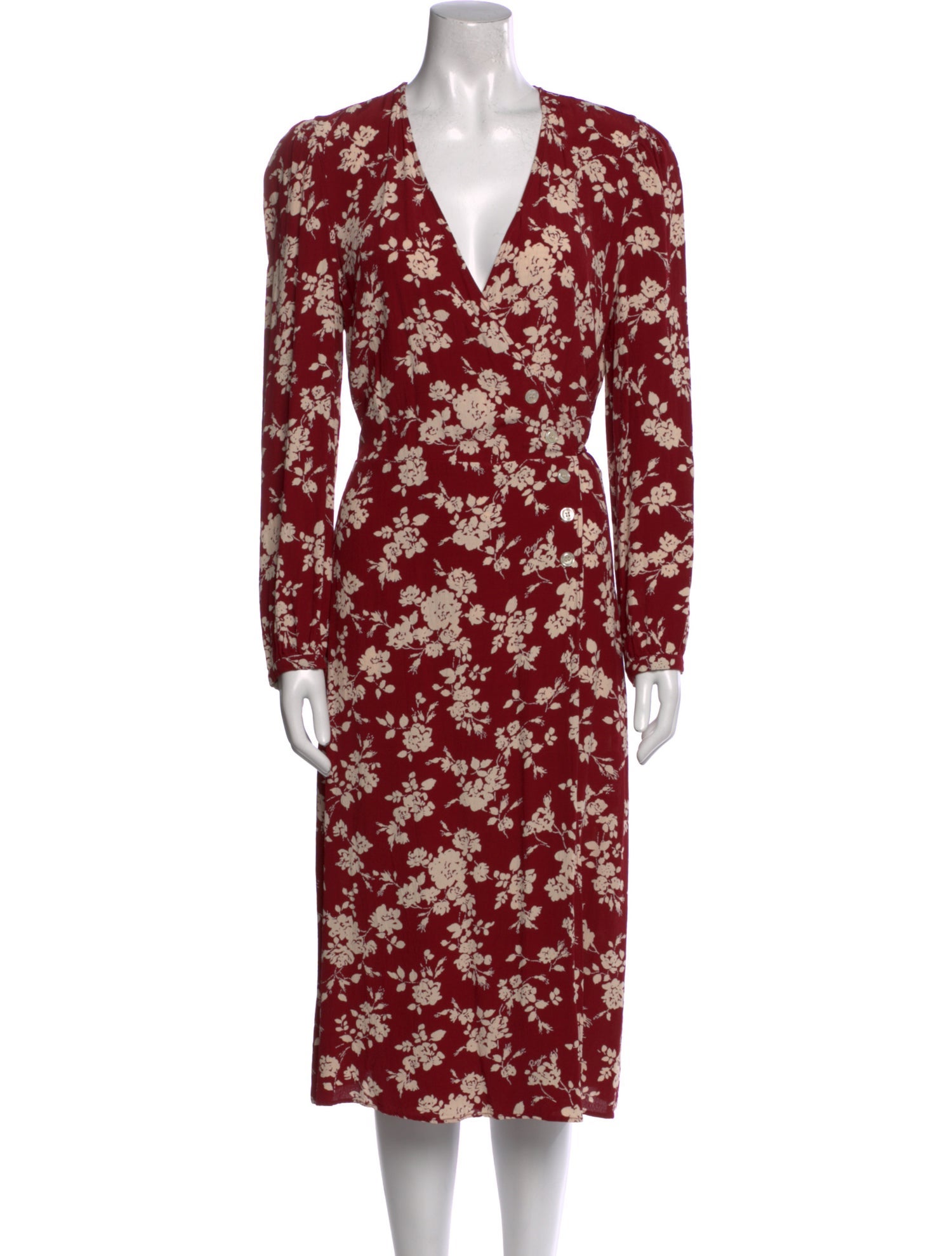 Rouje Floral Print Long Dress