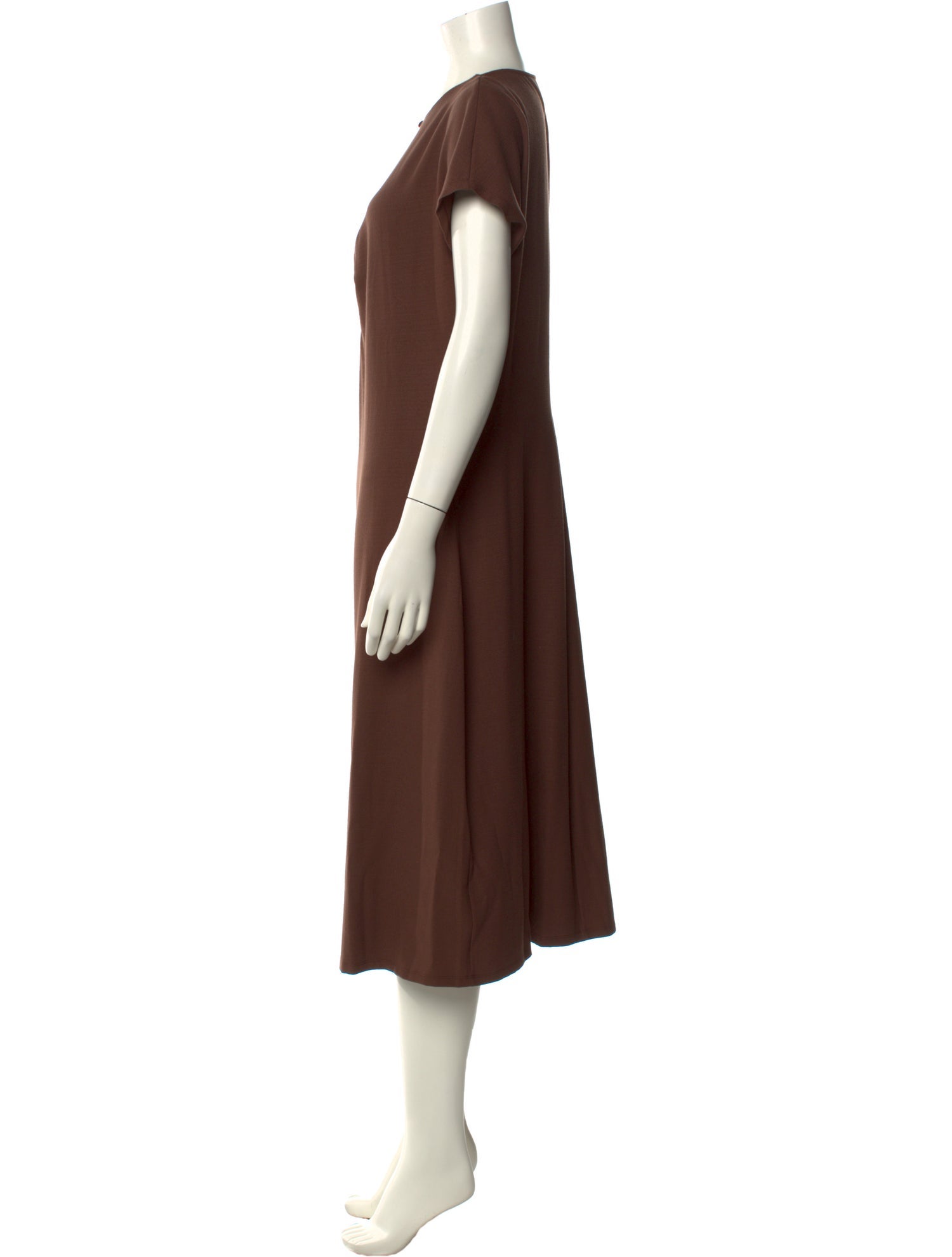 rouje brown dress Rouje - SELMA dress - Close-fitting halter dress - Brown