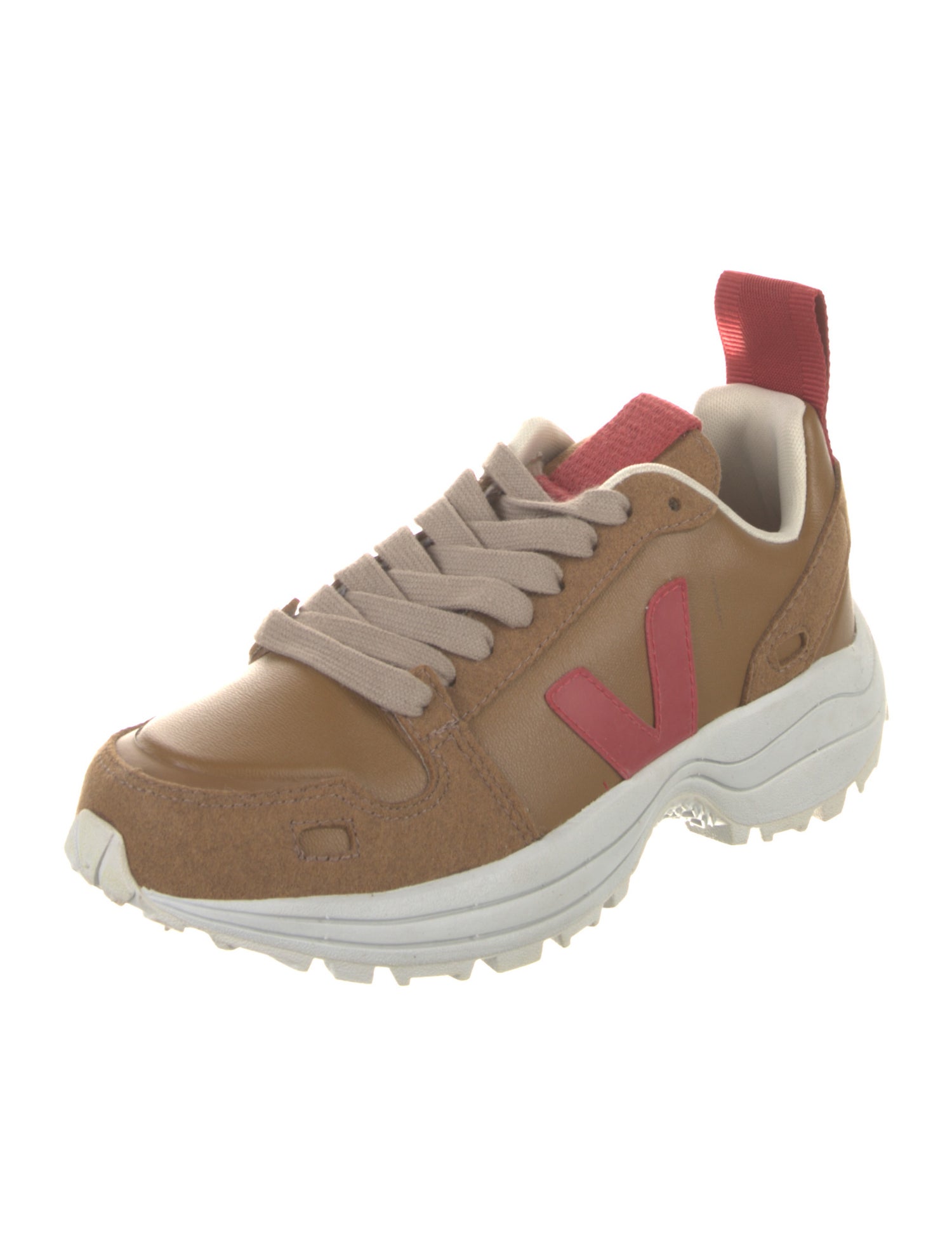 Rick Owens x Veja Leather Chunky Sneakers