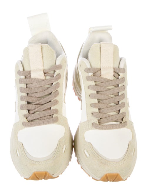 Rick Owens x Veja Suede Printed Chunky Sneakers