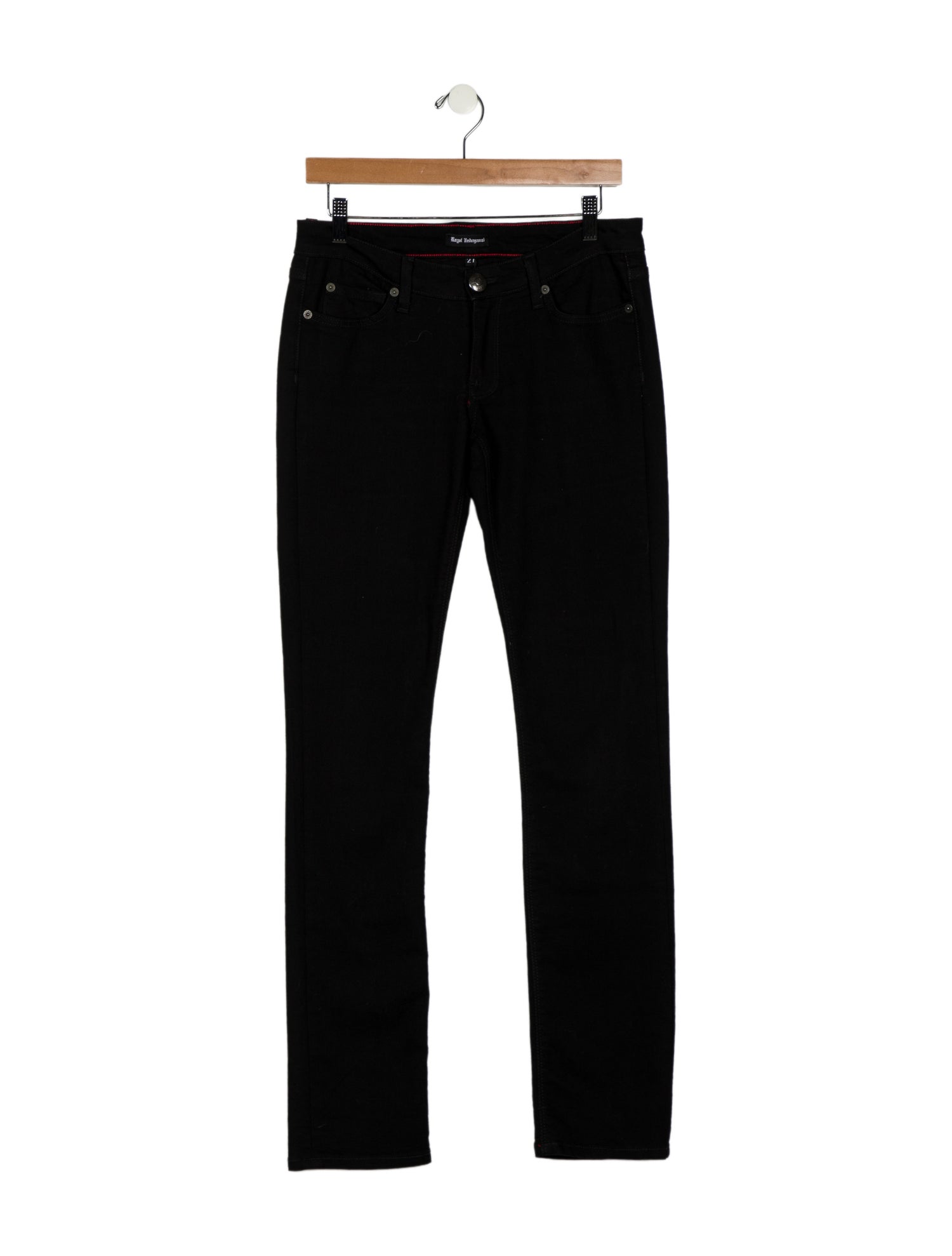 Royal Underground Low-Rise Straight Leg Jeans