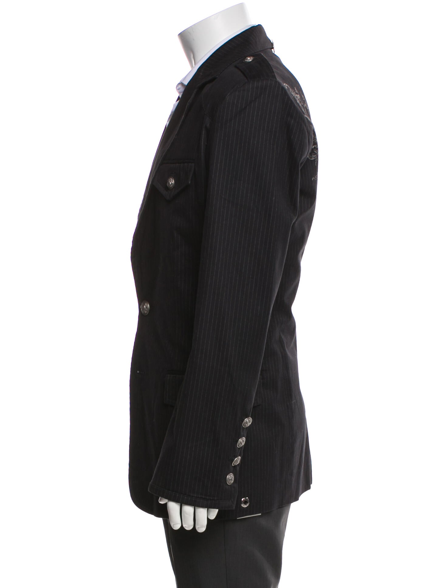 Royal Underground Striped Two-Piece Blazer