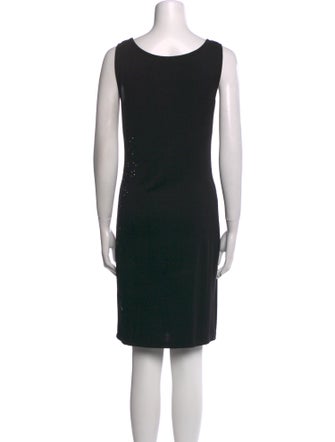 Royal Underground Printed Knee-Length Dress