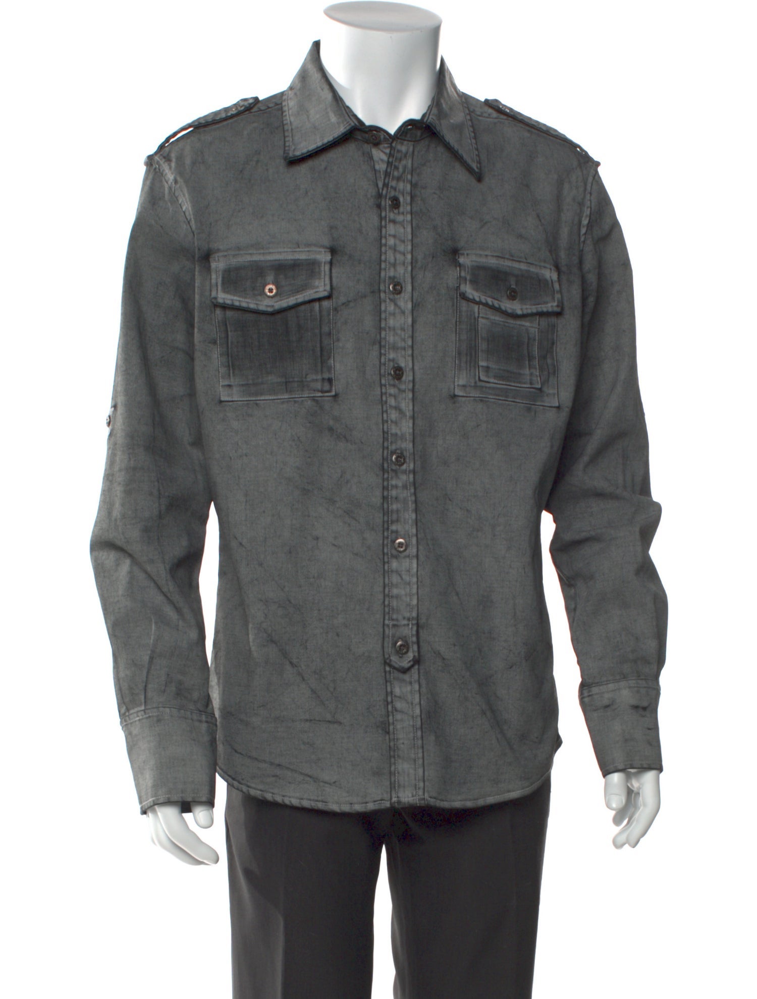 Royal Underground Long Sleeve Denim Shirt