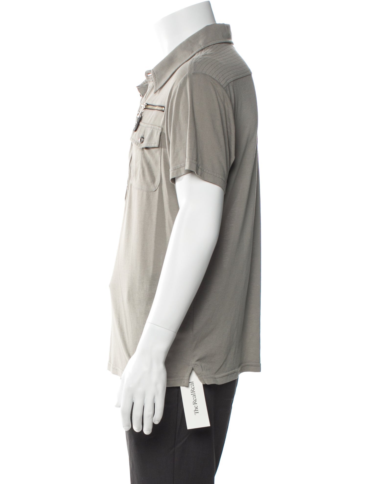 Royal Underground Collar Short Sleeve Polo Shirt