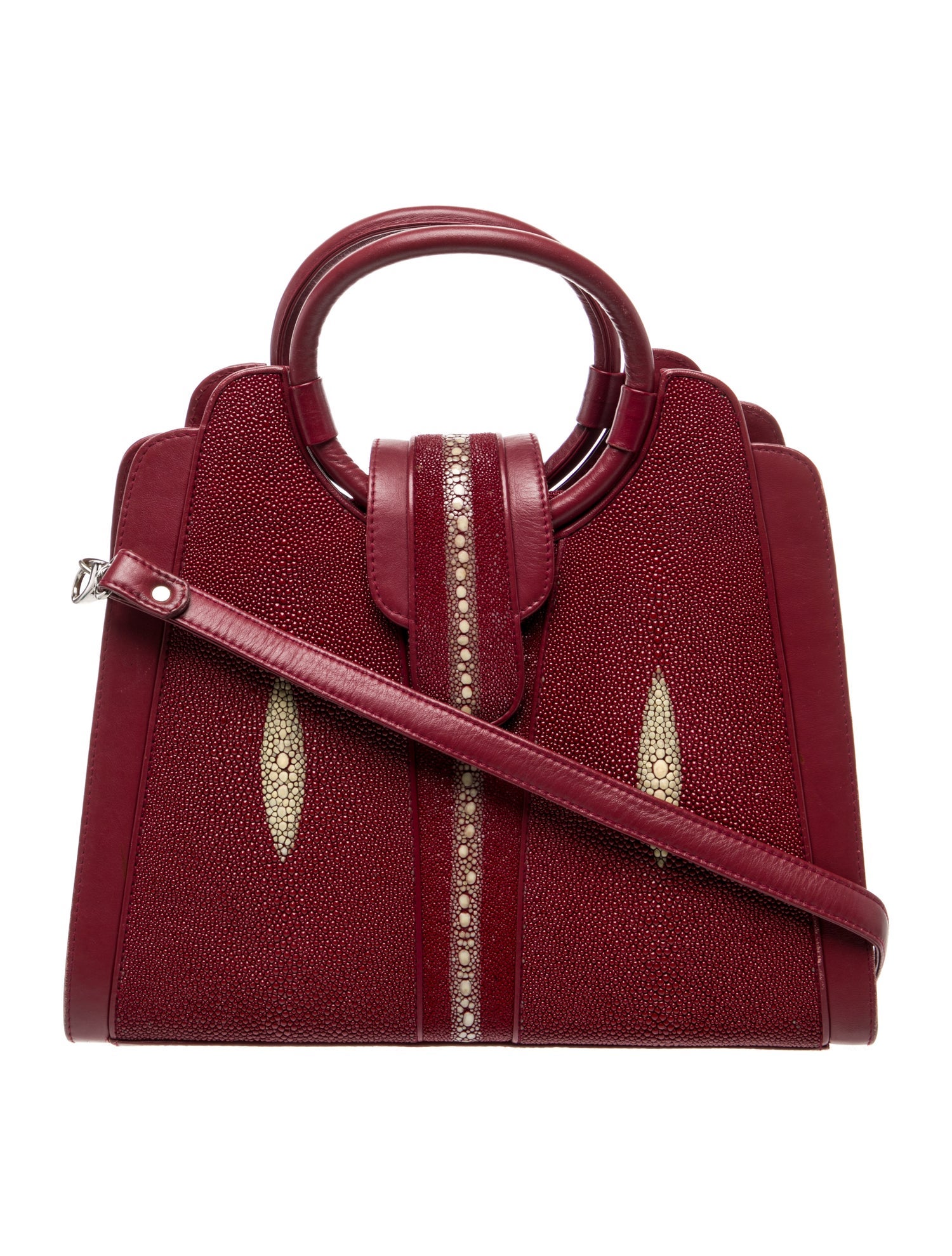 ROTA Leather Top Handle Bag