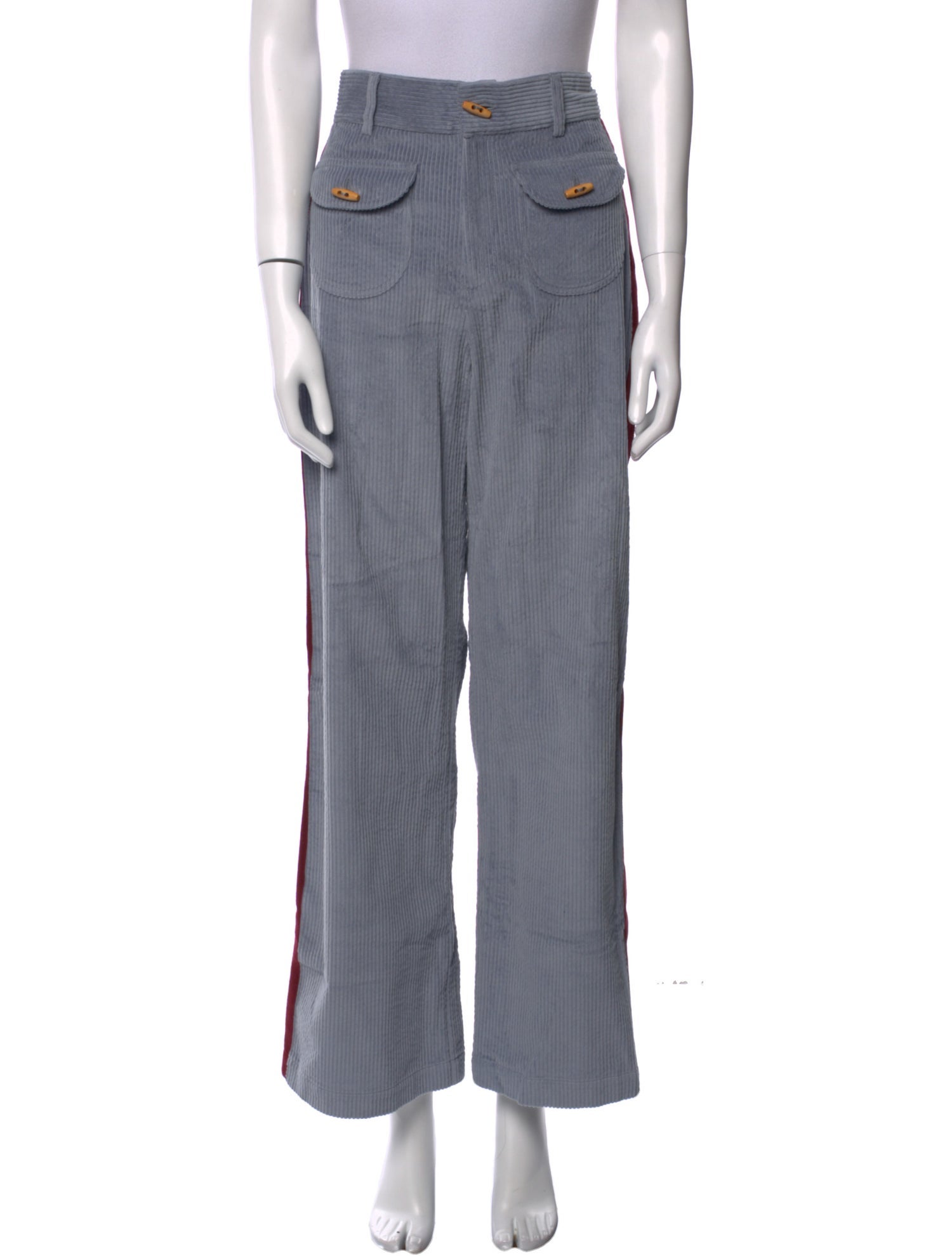 Rowing Blazers x La Veste Striped Wide Leg Pants