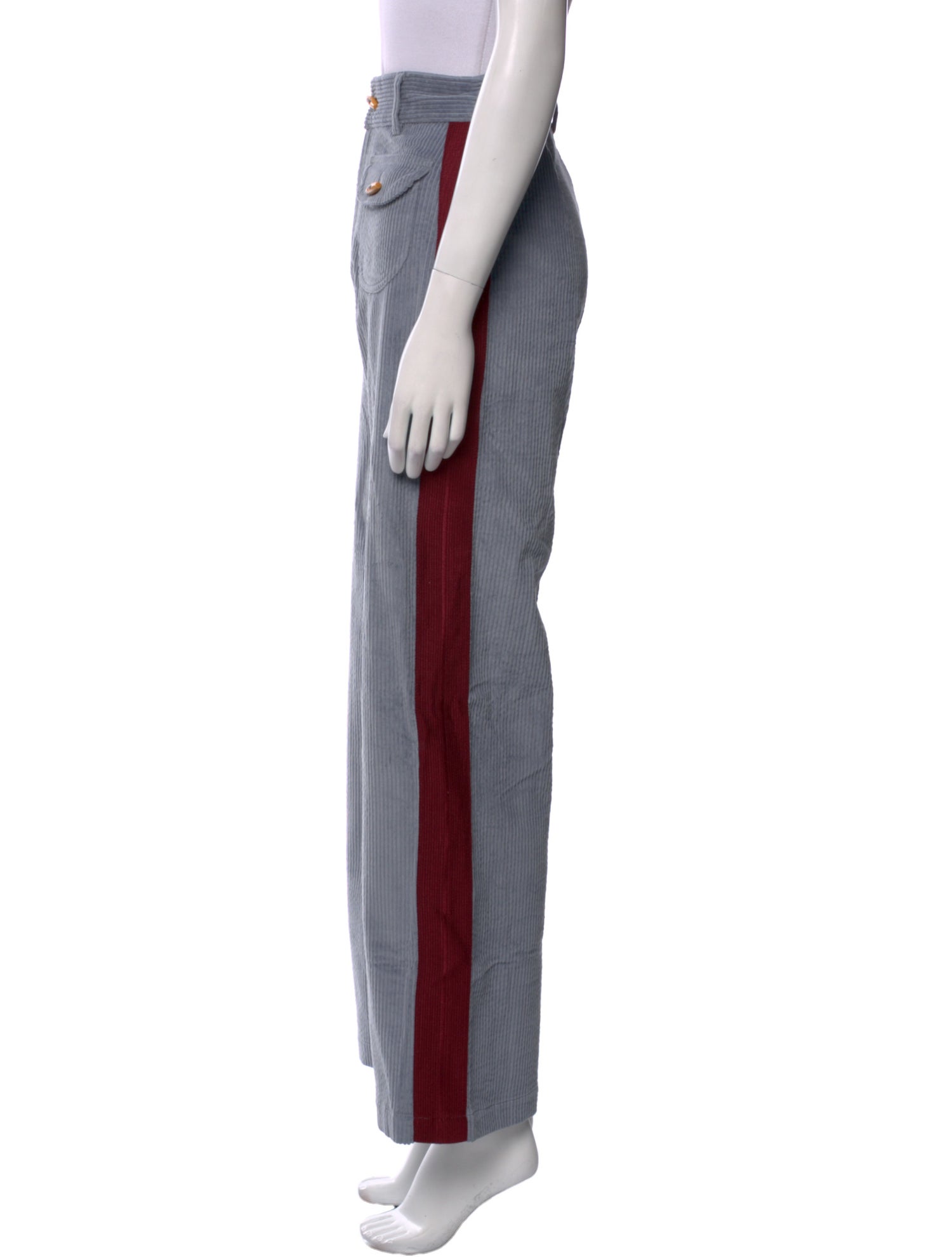 Rowing Blazers x La Veste Striped Wide Leg Pants