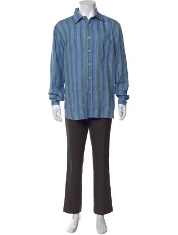 Raphael Casual Shirts Striped Long Sleeve Shirt XL