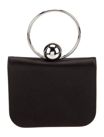 Renaud Pellegrino Satin Top Handle Bag