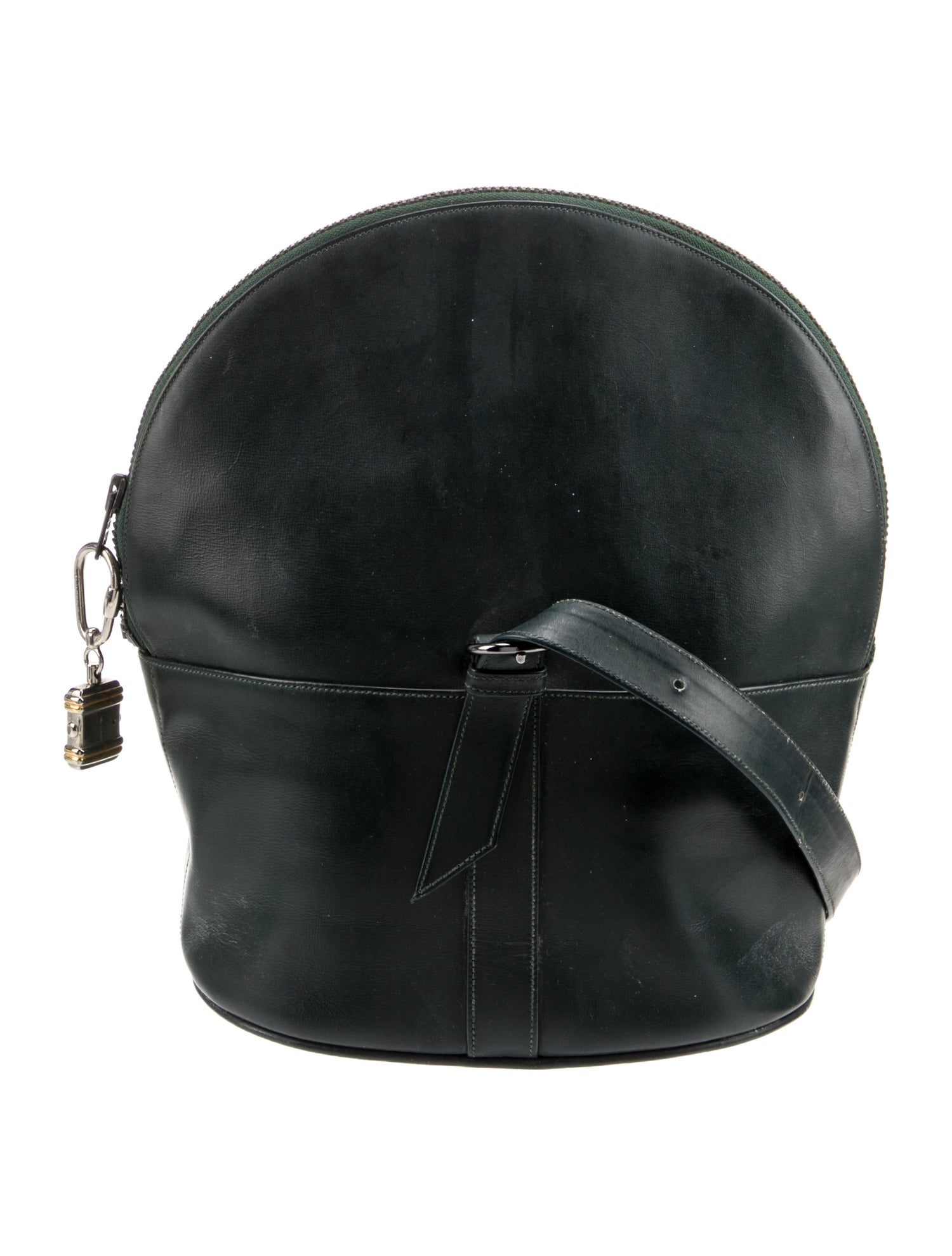 Renaud Pellegrino Leather Bucket Bag