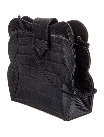 Renaud Pellegrino Leather Crossbody Bag