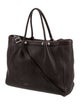 Renaud Pellegrino Leather Top Handle Bag