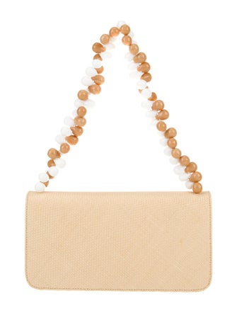 Renaud Pellegrino Straw Evening Bag
