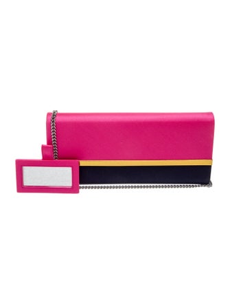 Renaud Pellegrino Satin Clutch