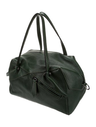 Renaud Pellegrino Leather Shoulder Bag