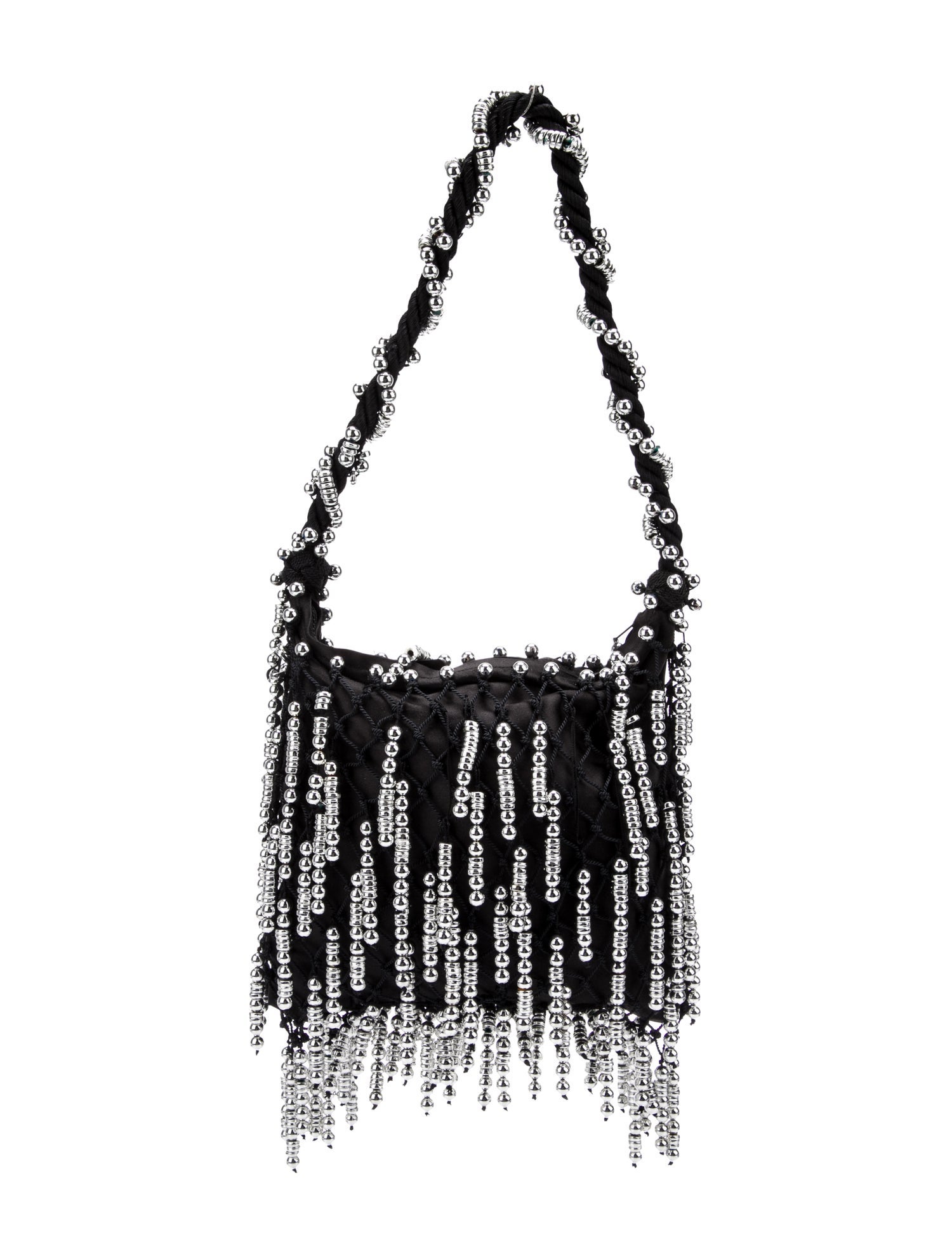 Renaud Pellegrino Nylon Top Handle Bag