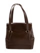Renaud Pellegrino Leather Top Handle Bag