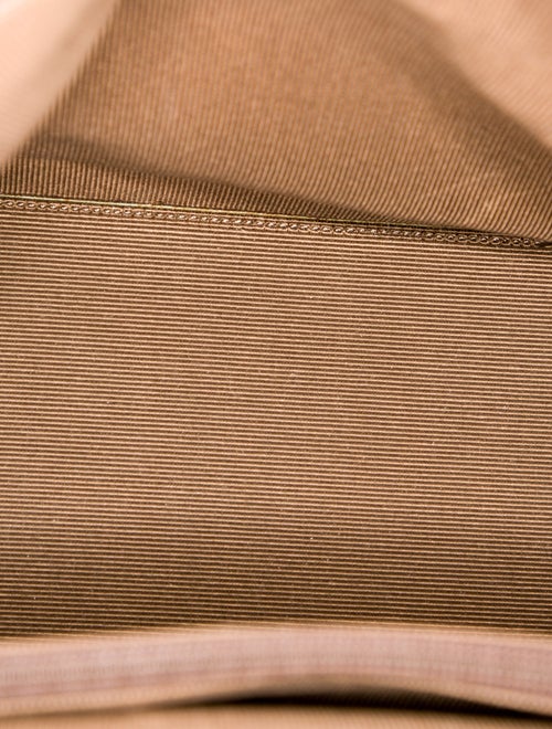 Renaud Pellegrino Leather Top Handle Bag