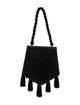 Renaud Pellegrino Suede Top Handle Bag