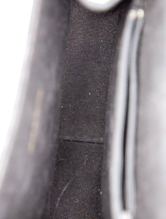 Renaud Pellegrino Suede Top Handle Bag