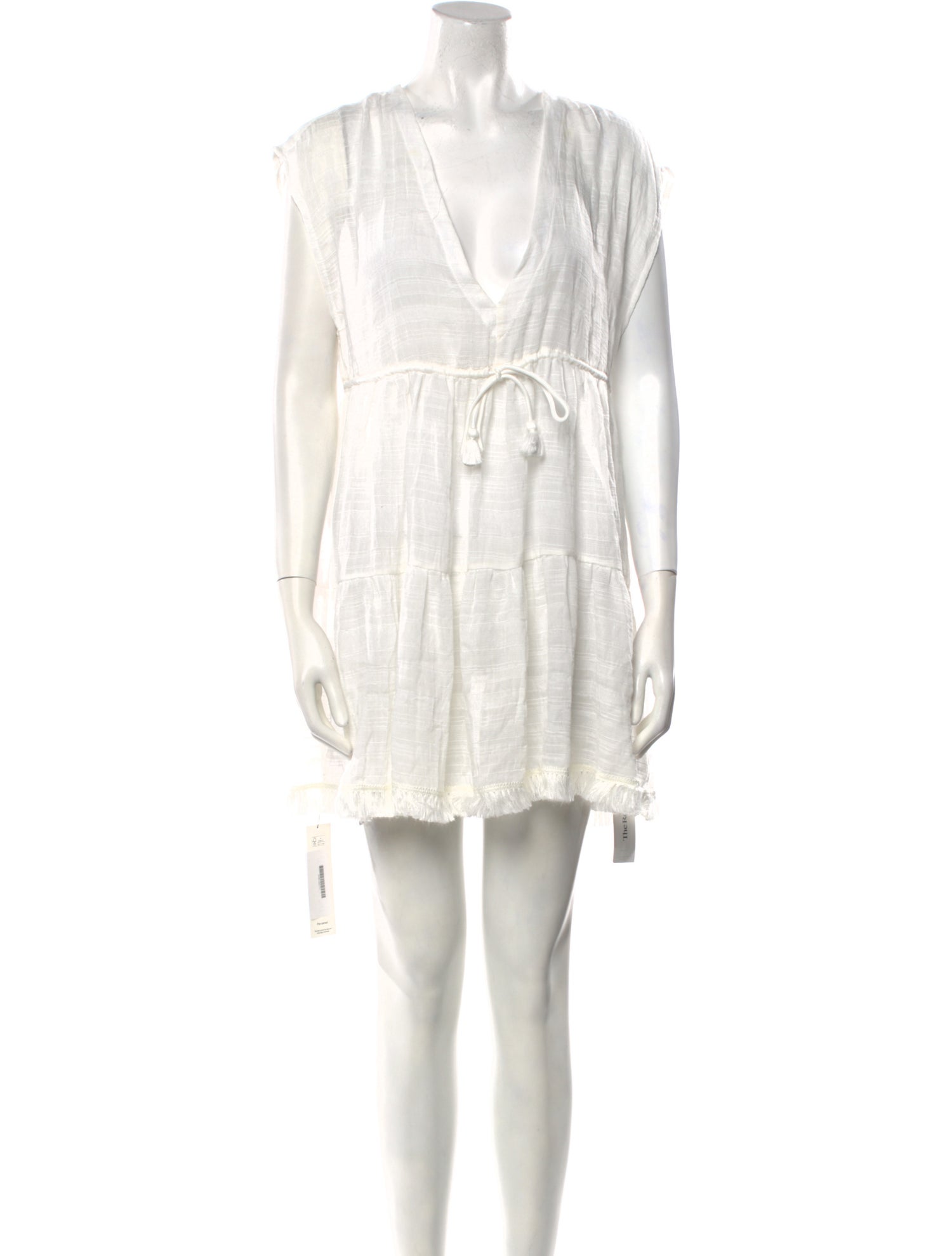 Robin Piccone V-Neck Mini Dress