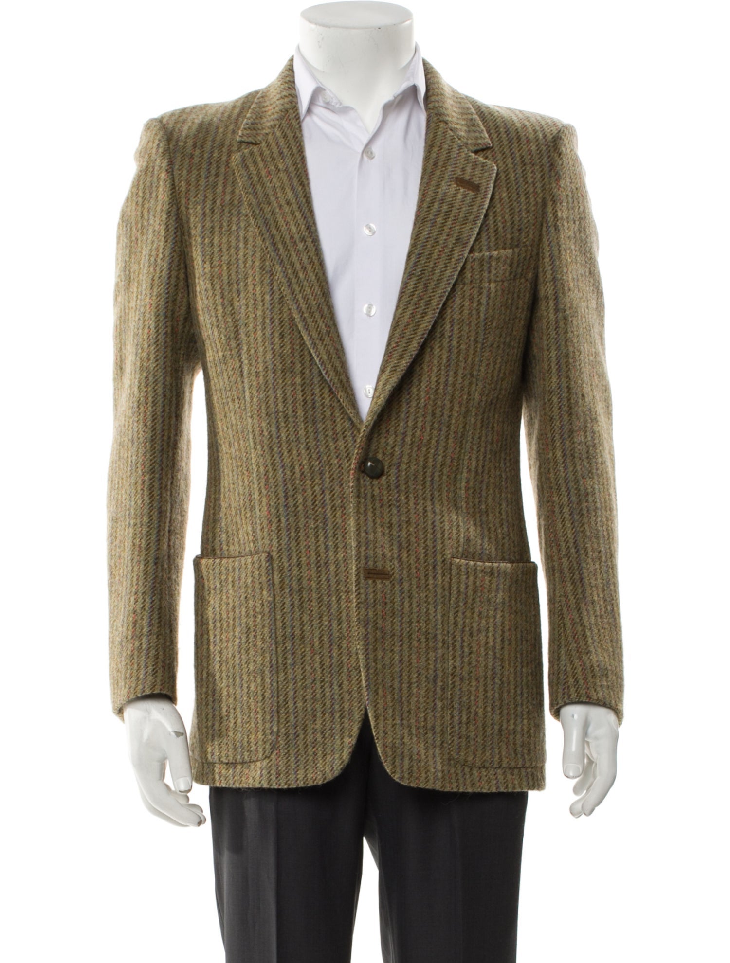 Reporter Wool Printed Blazer