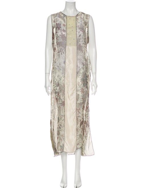 Rozae Nichols Silk Long Dress