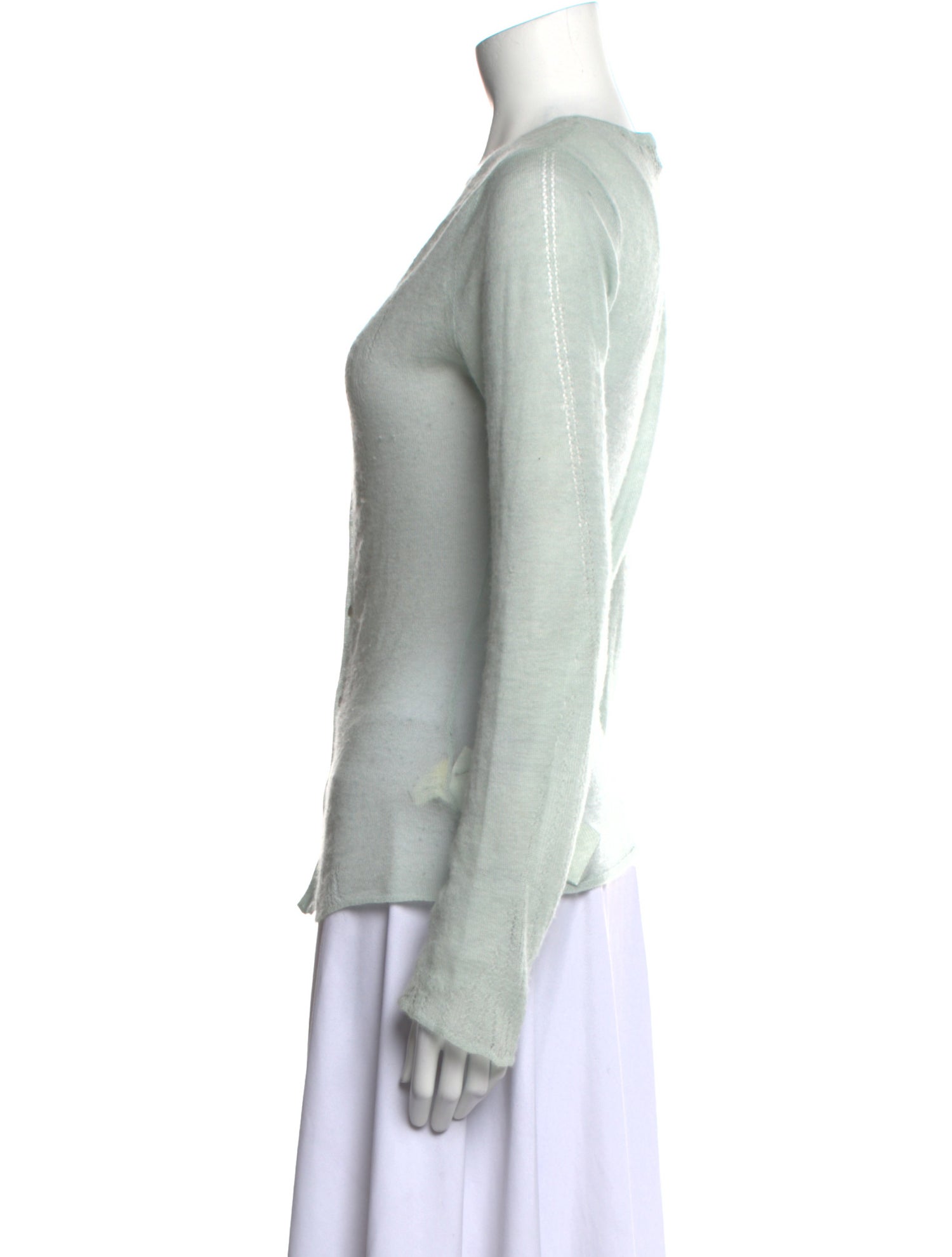 Rozae Nichols Cashmere V-Neck Sweater