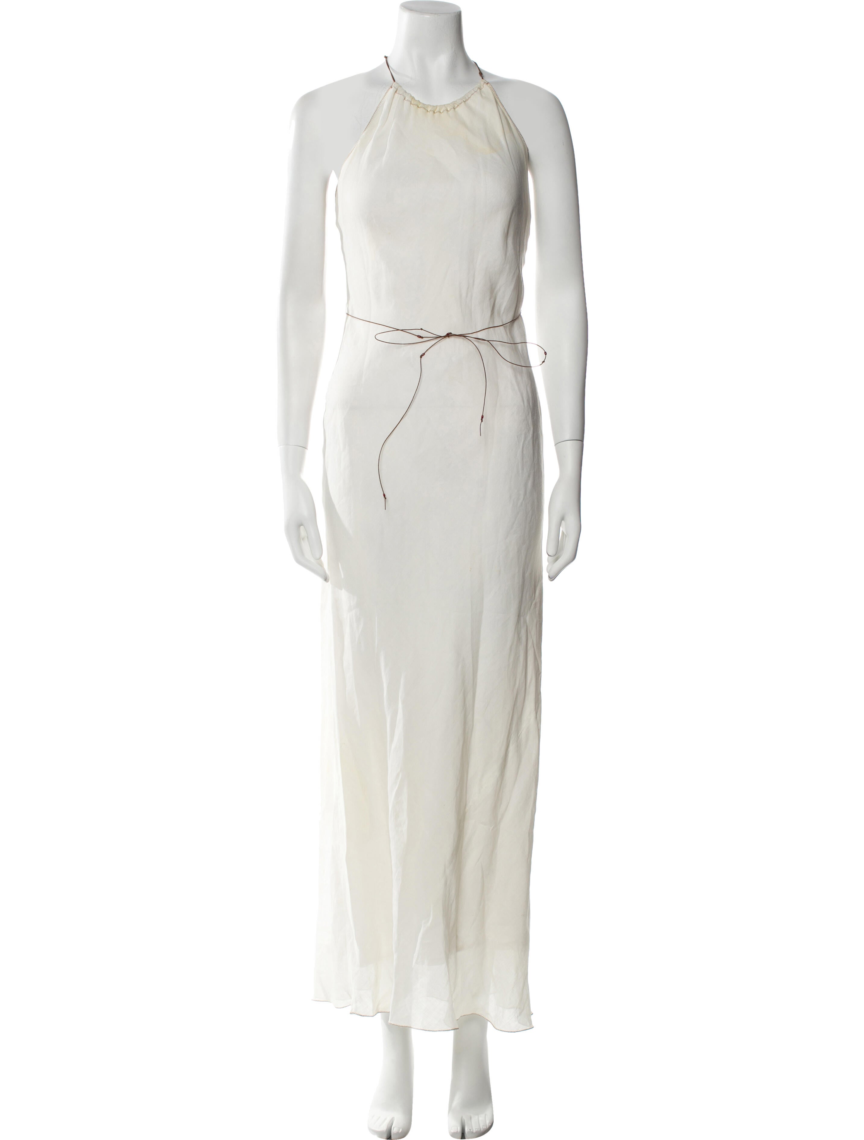 Rozae Nichols Linen Long Dress