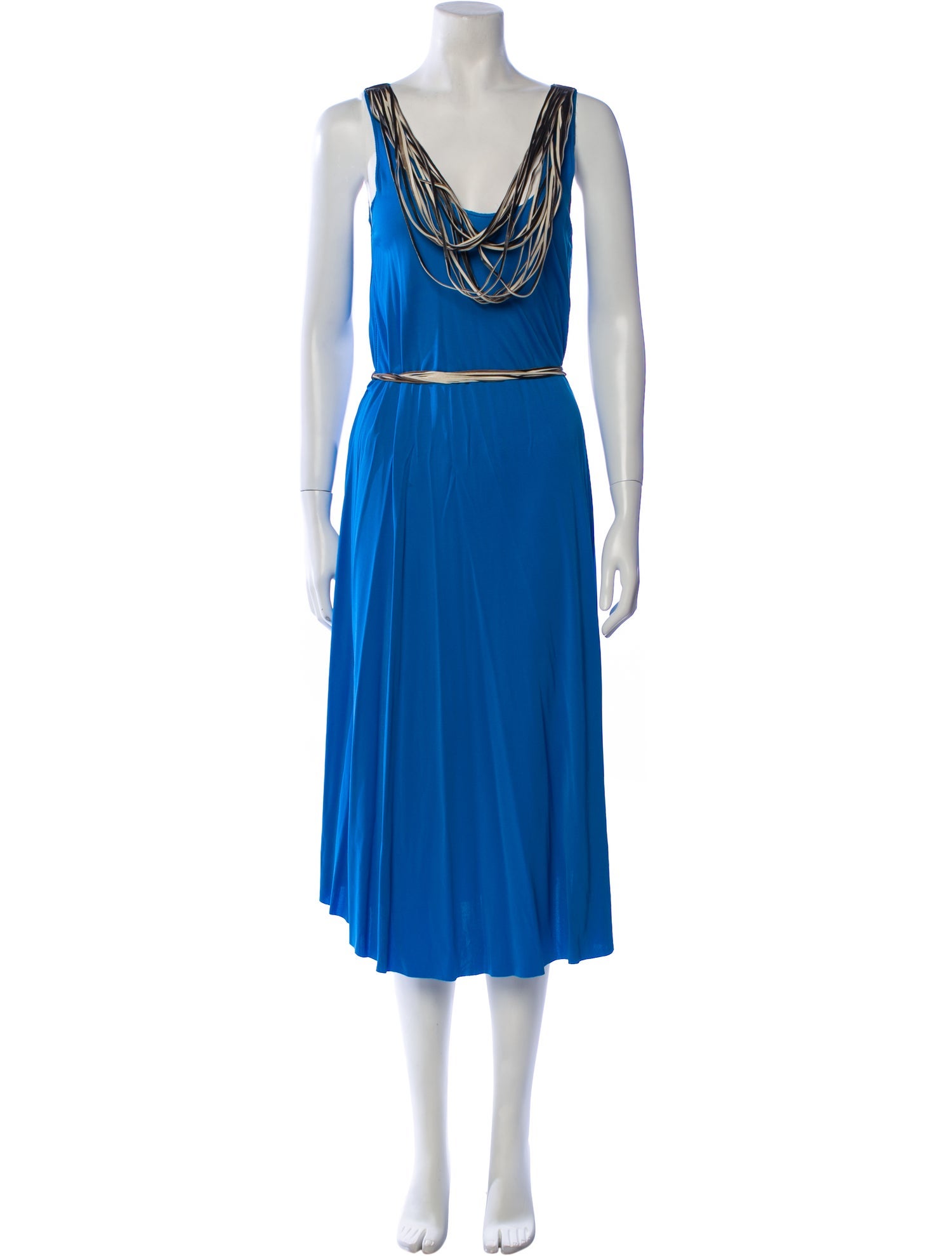 Rozae Nichols Silk Midi Length Dress