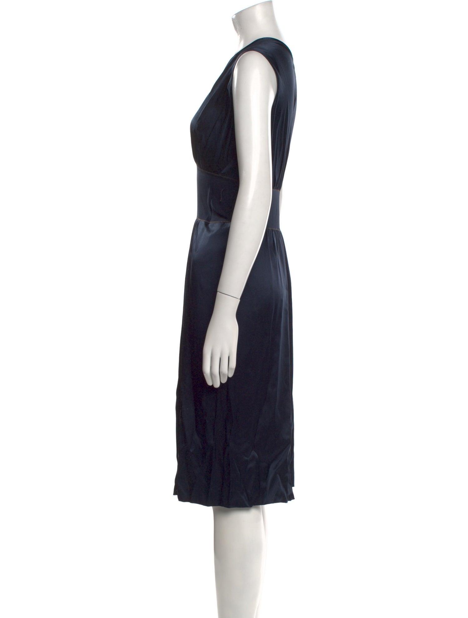 Rozae Nichols Silk Knee-Length Dress