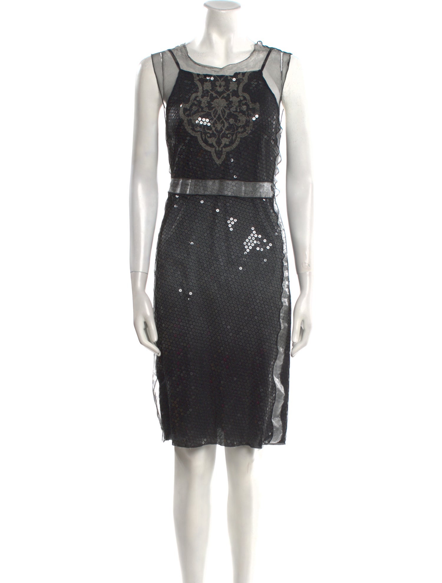 Rozae Nichols Silk Knee-Length Dress