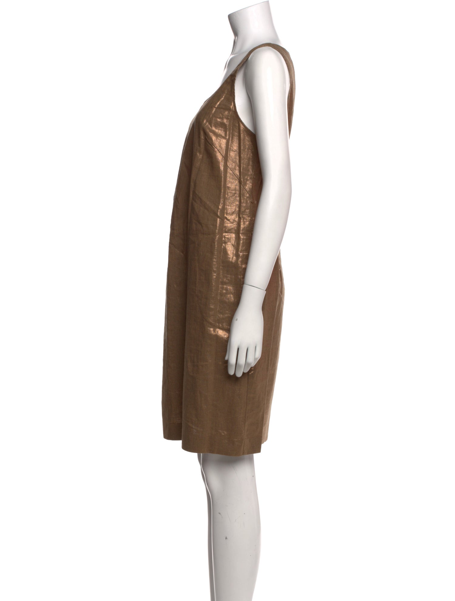 Rozae Nichols Linen Mini Dress