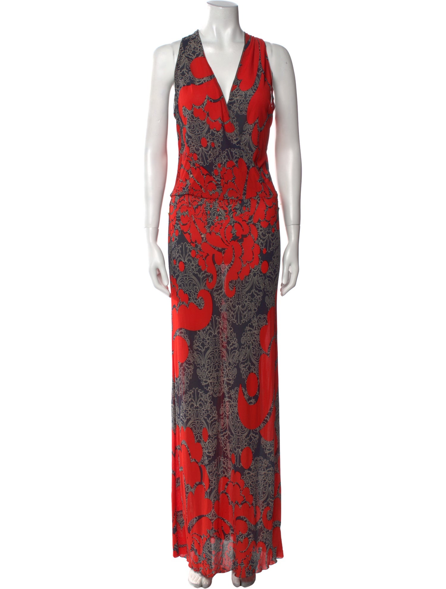 Rozae Nichols Silk Long Dress