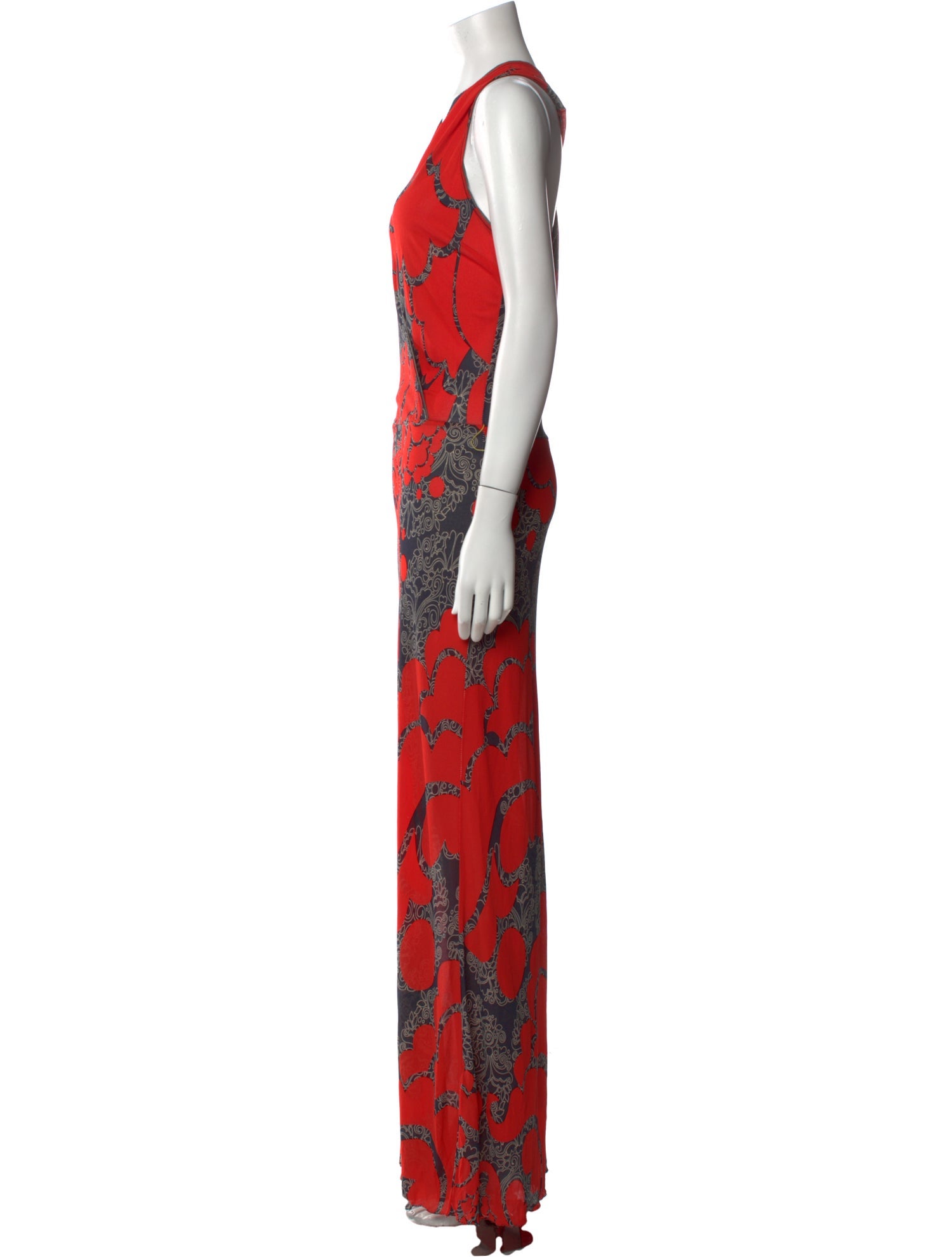 Rozae Nichols Silk Long Dress