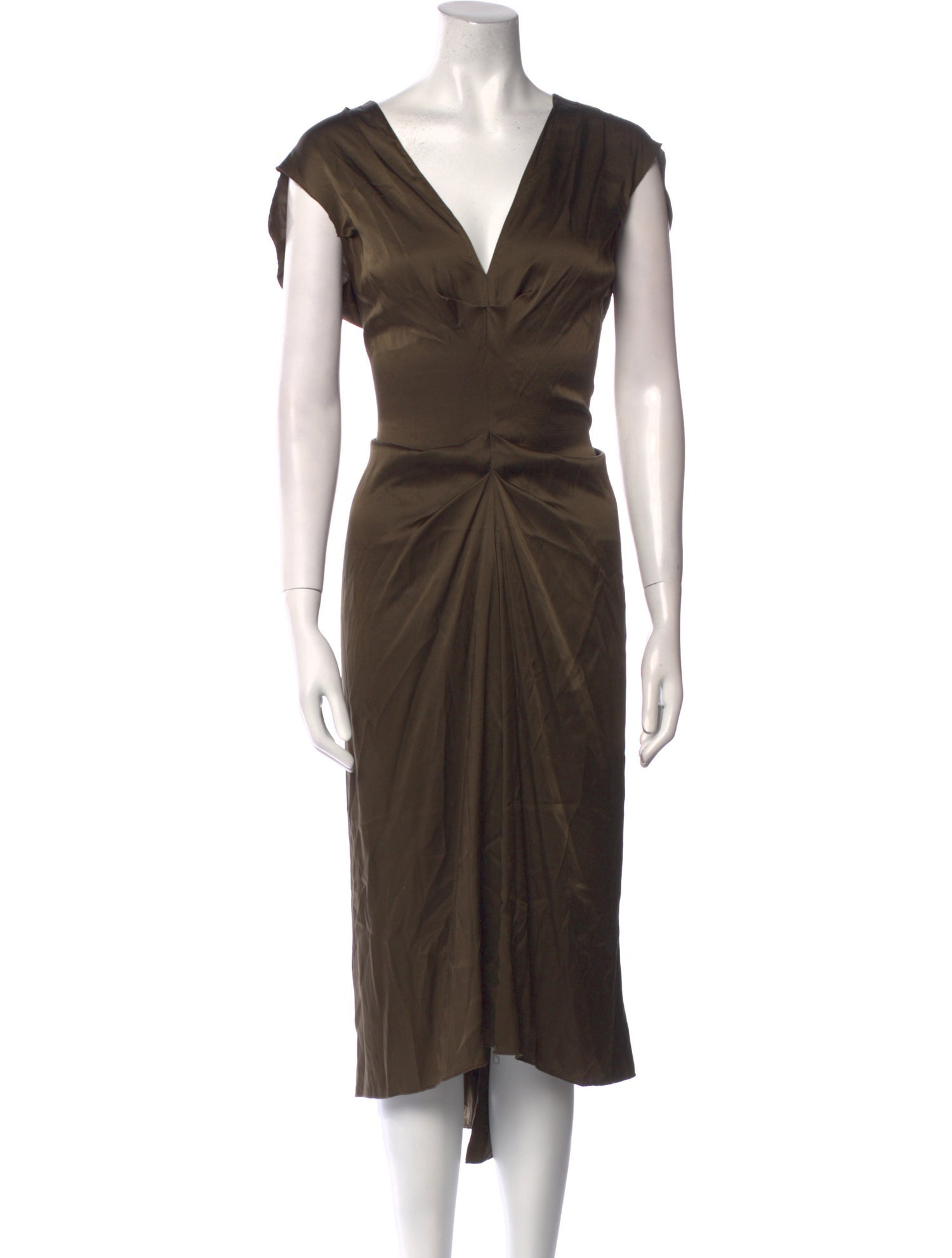 Rozae Nichols Silk Midi Length Dress