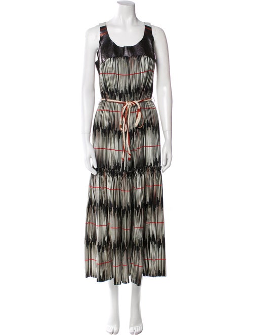 Rozae Nichols Printed Long Dress