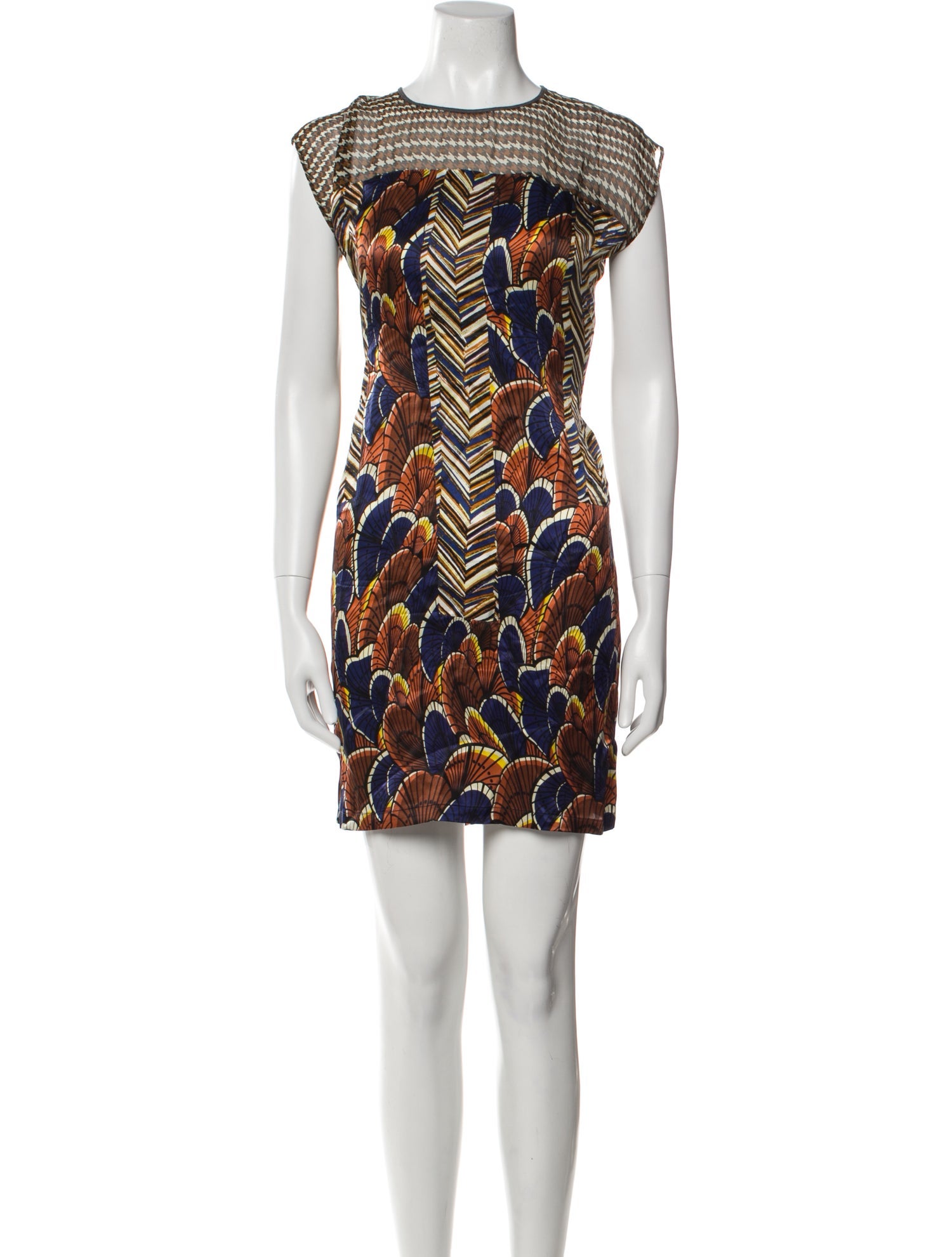 Rozae Nichols Printed Mini Dress