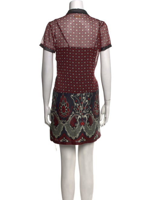 Rozae Nichols Silk Mini Dress