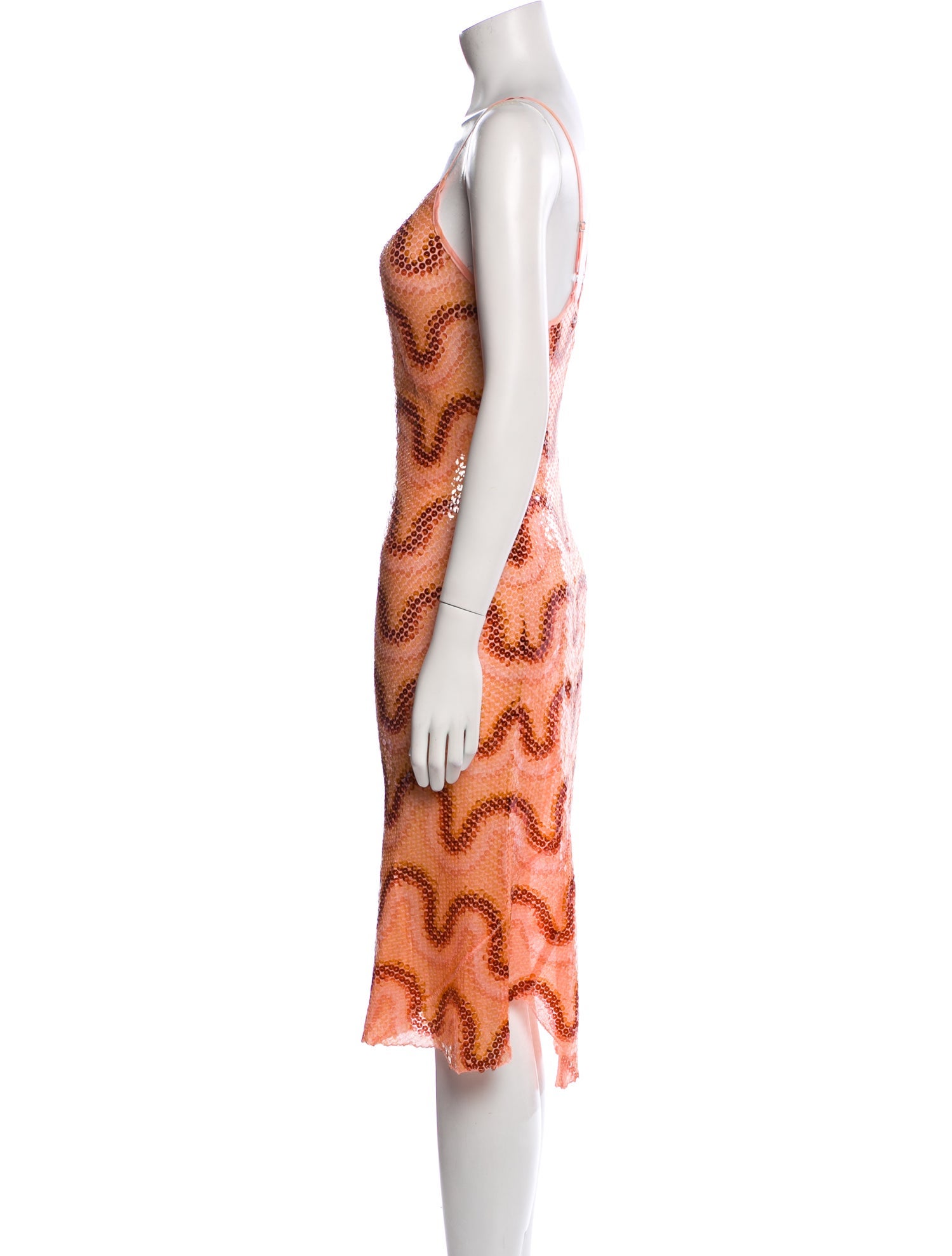 Rozae Nichols Printed Midi Length Dress