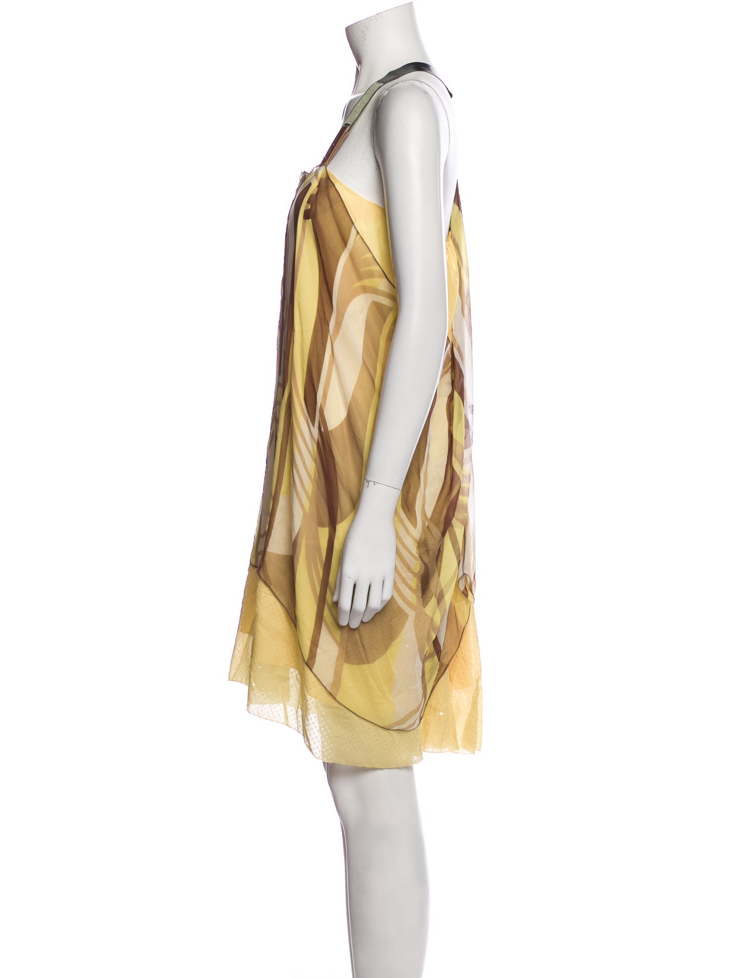 Rozae Nichols Silk Knee-Length Dress