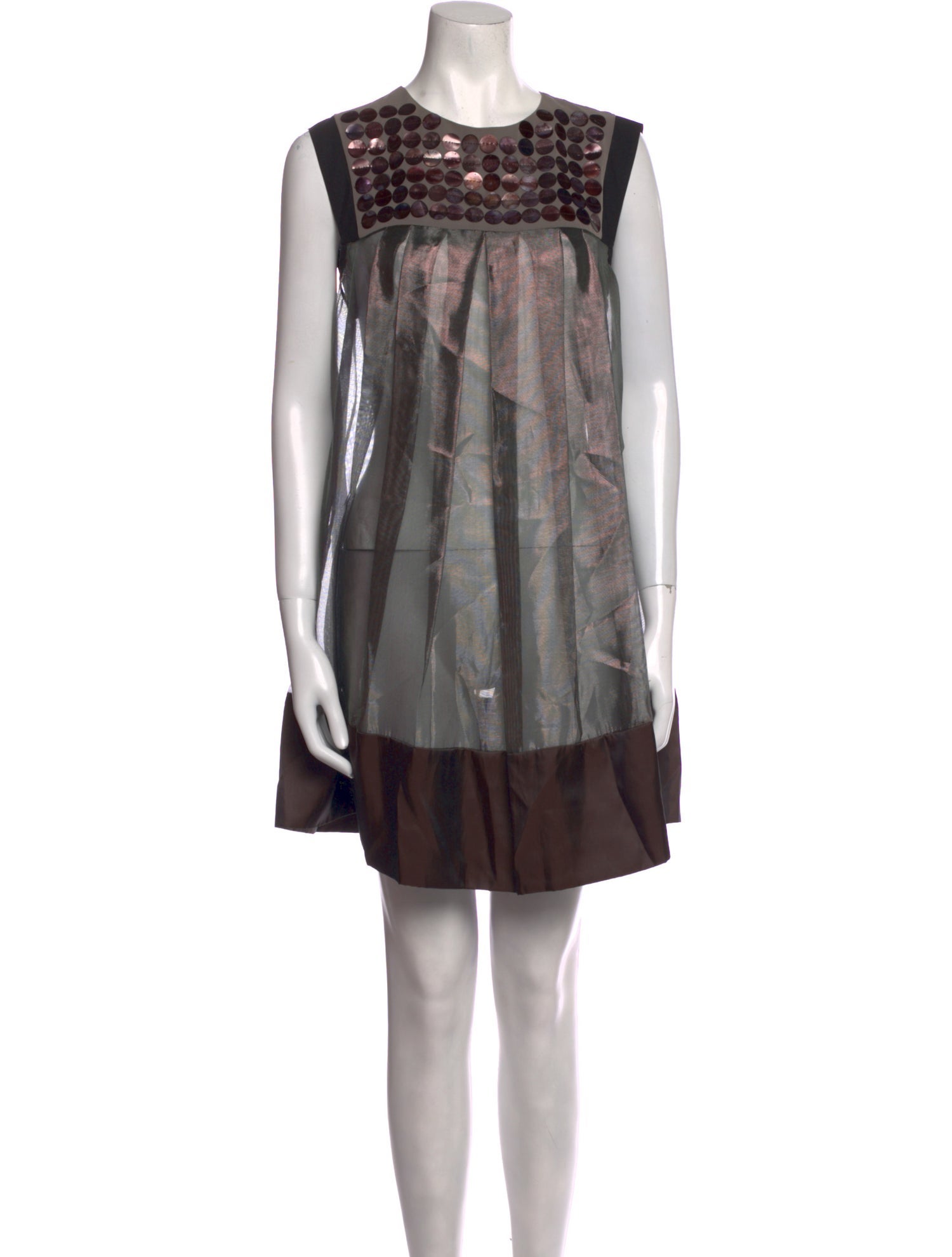 Rozae Nichols Silk Mini Dress