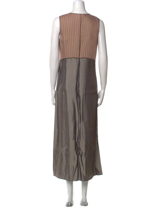 Rozae Nichols Scoop Neck Long Dress