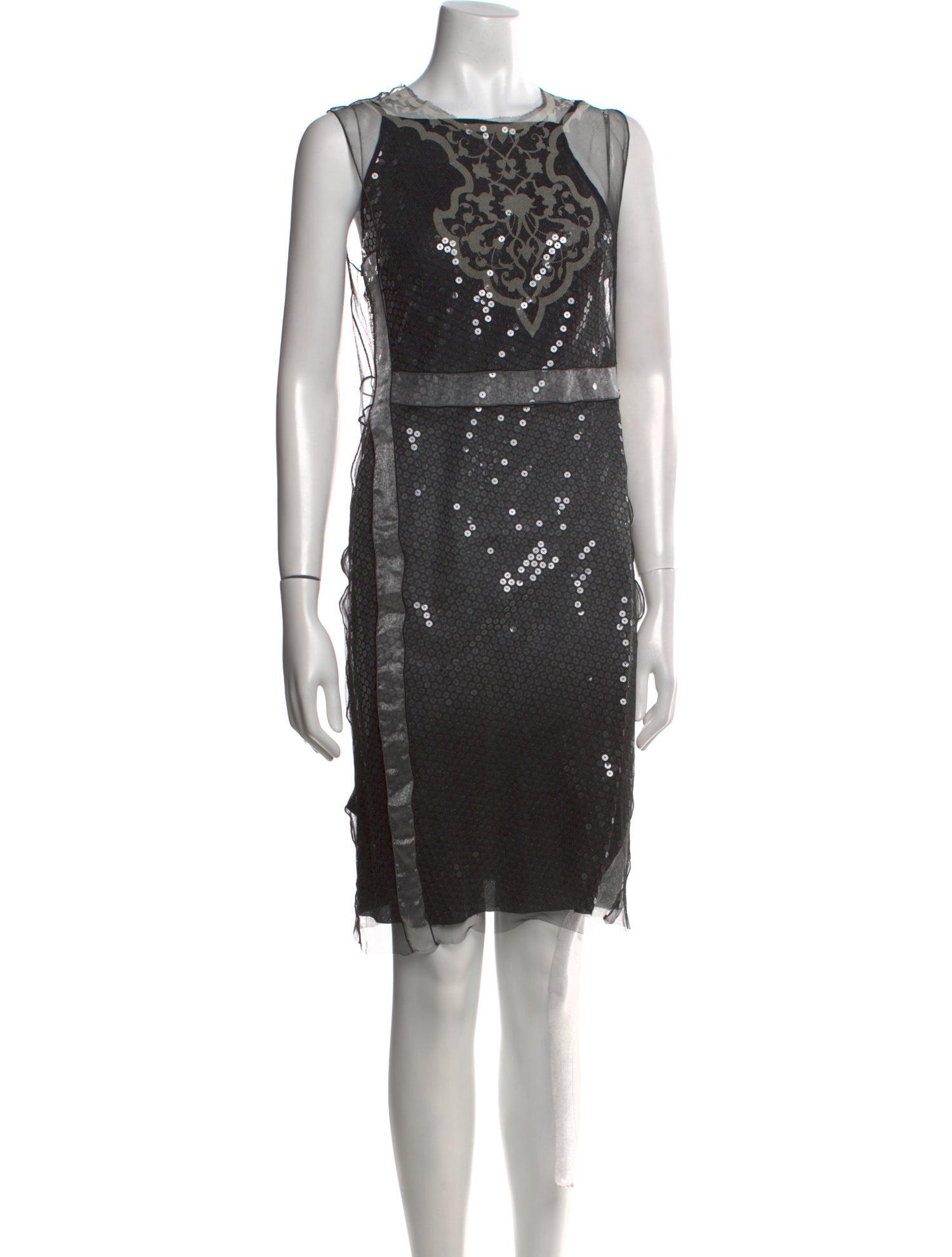 Rozae Nichols Silk Knee-Length Dress