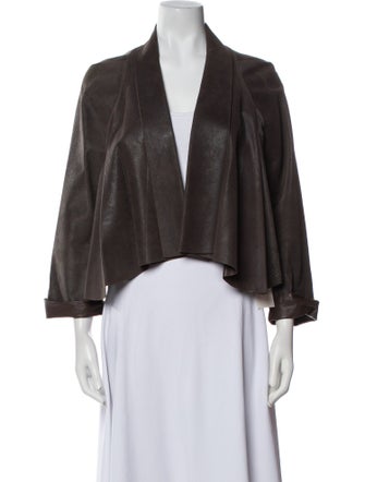 Rozae Nichols Suede Bolero